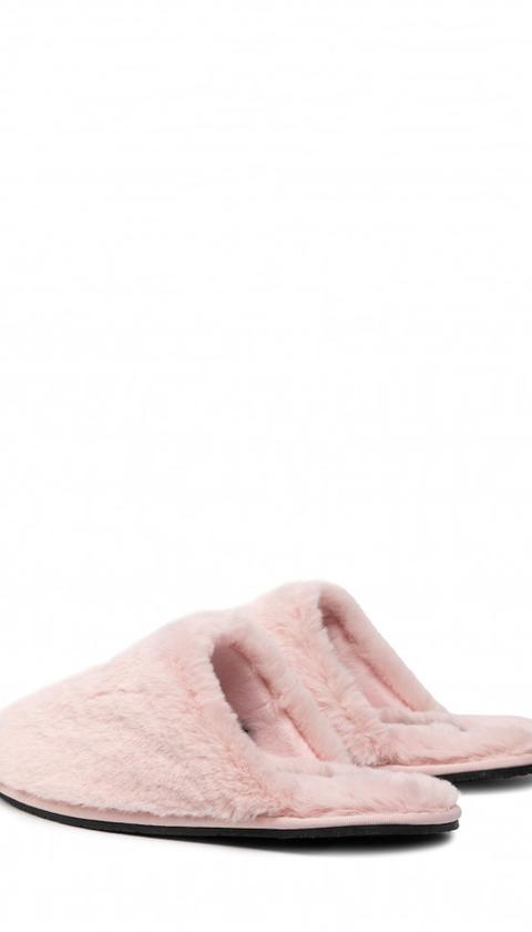  Calvin Klein Slipper Mule Fur Kadın Ev Terliği