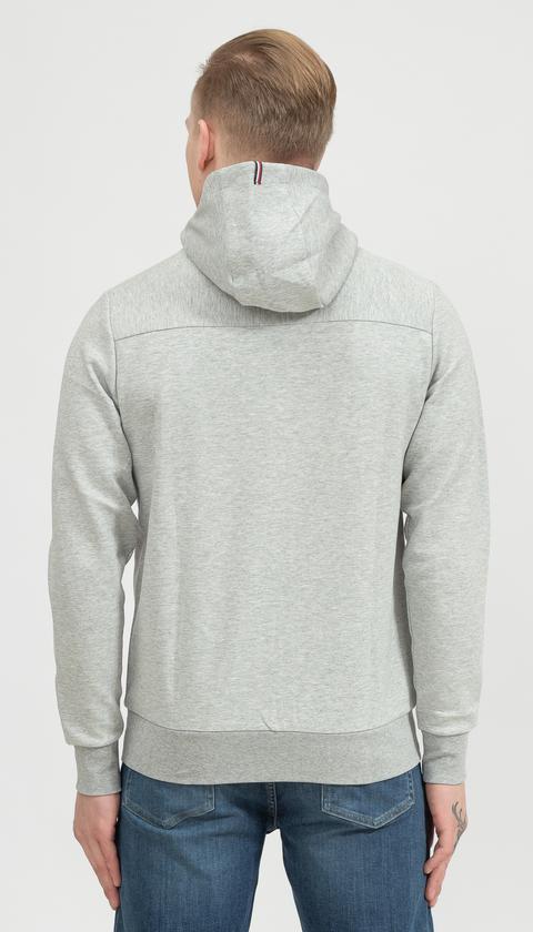  Tommy Hilfiger Tech Essentials Hooded Zip Thru Erkek Fermuarlı Sweatshirt