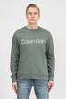 Calvin Klein Cotton Logo Sweatshirt Erkek Bisiklet Yaka Sweatshirt