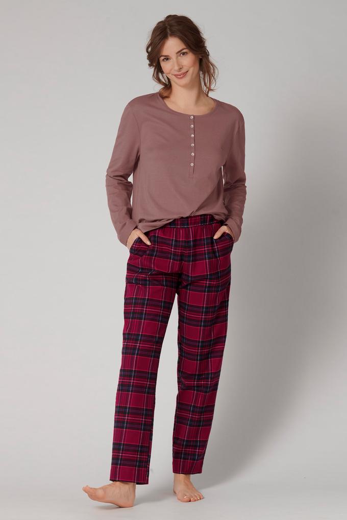  Triumph Mix & Match Tapered Trouser Flannel X Pijama Alt