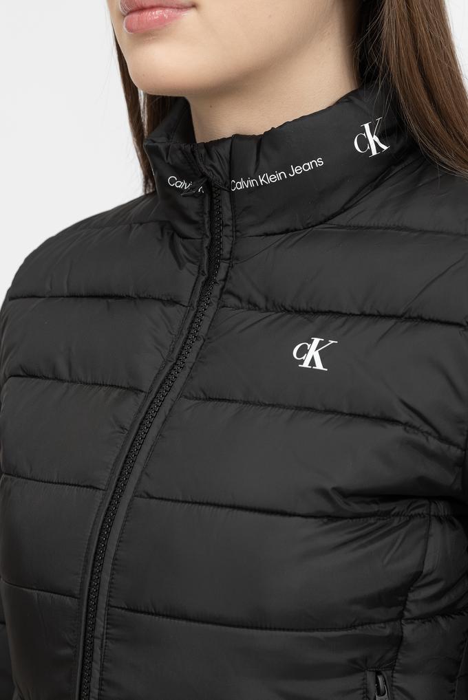  Calvin Klein Repeat Logo Lw Fitted Jacket Kadın Mont