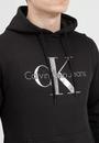  Calvin Klein Seasonal Monogram Regular Hoodie Erkek Kapüşonlu Sweatshirt