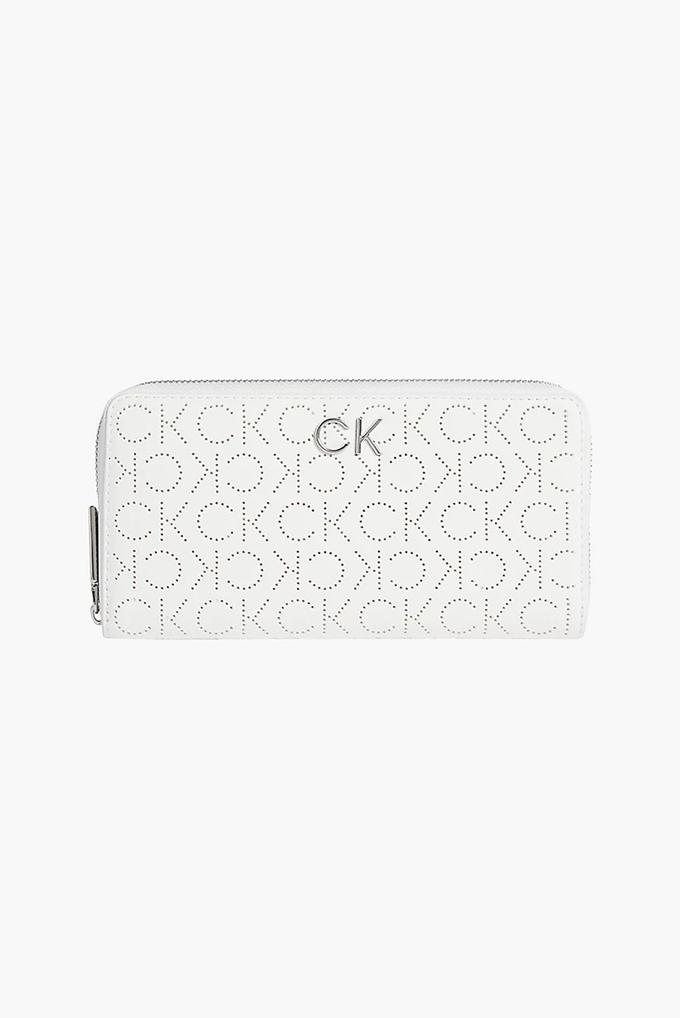  Calvin Klein Re-Lock Slim Z/A Wallet Lg Perf Kadın Cüzdan