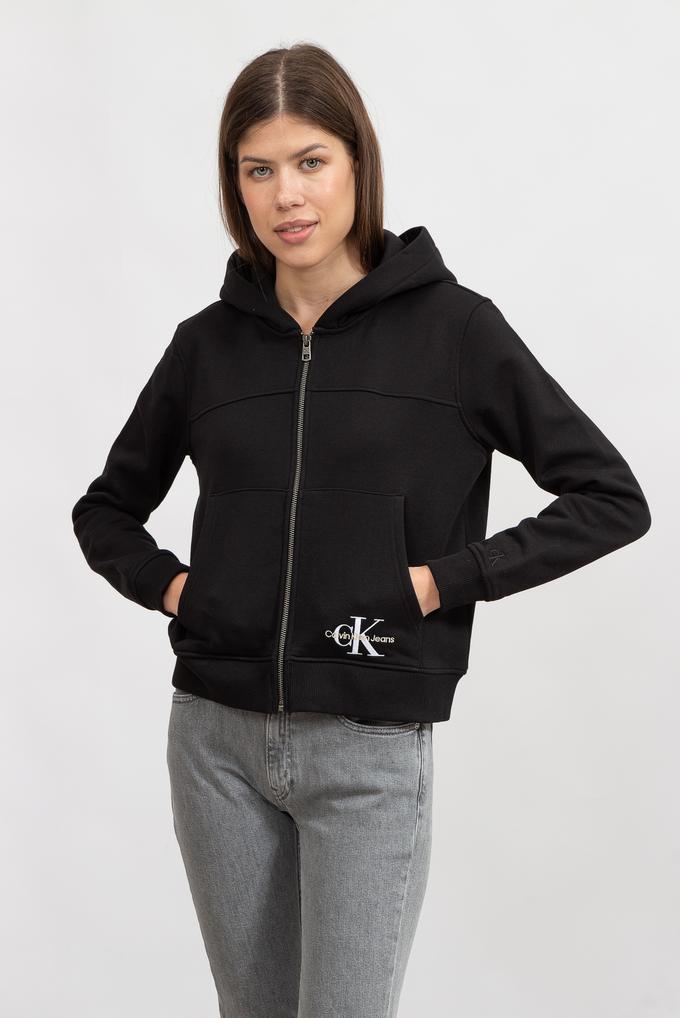  Calvin Klein Monologo Kadın Fermuarlı Sweatshirt